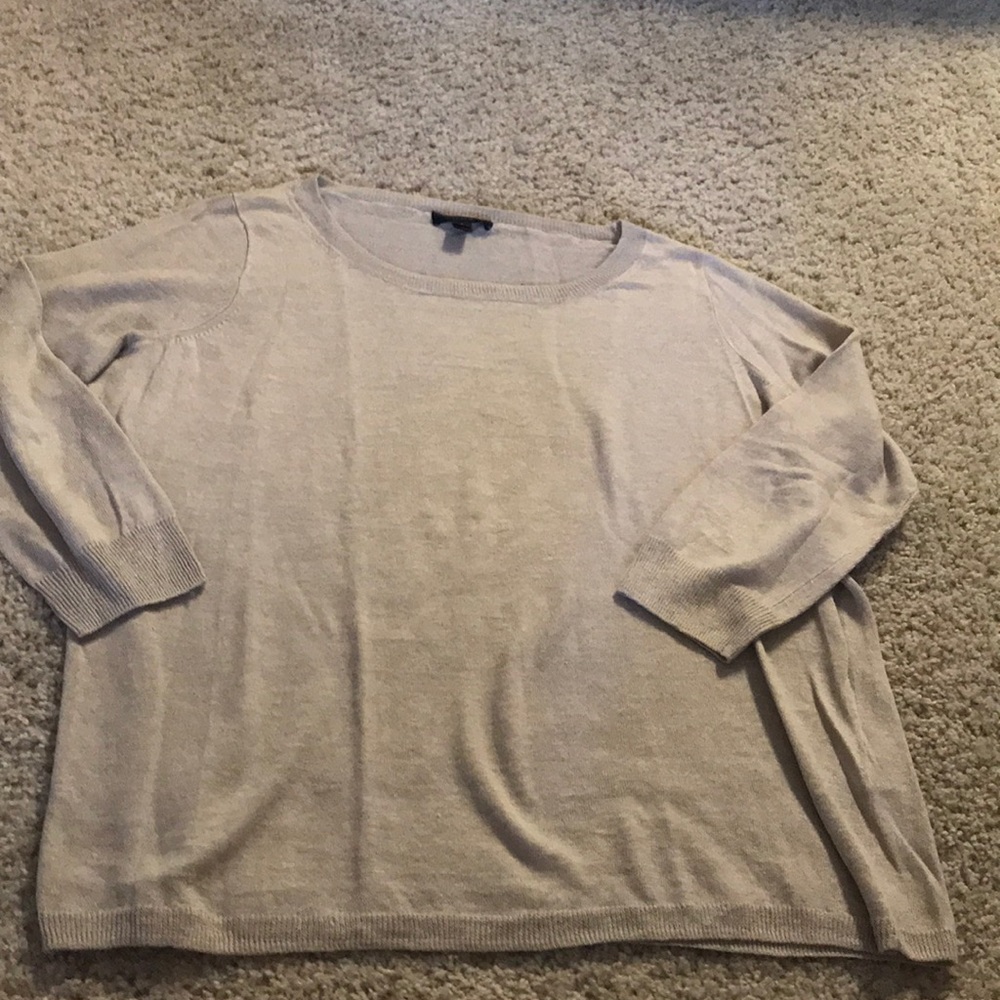 ❗️FLASH SALE❗️Tan J Crew Sweater